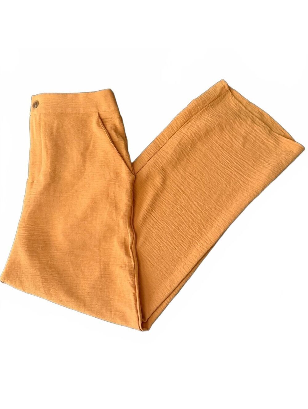 Paper Crane Women's NEW Dress Pants Size Medium Orange Office Work City Chic
